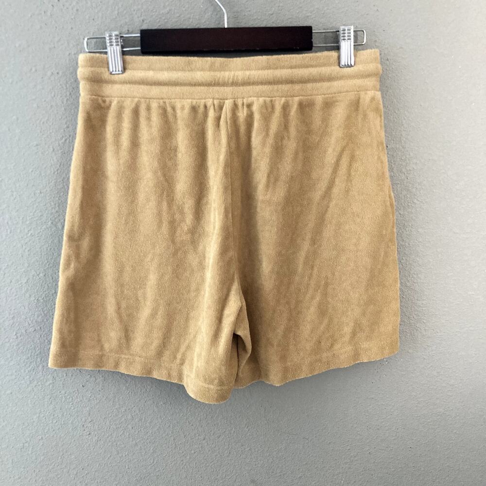 The Drop Utility Towel Terry Pull On Shorts Sand Tan Medium - Picture 3 of 5